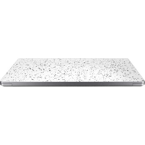 White Speckle Universal Laptop 16in (13 x 9.4in) Skin